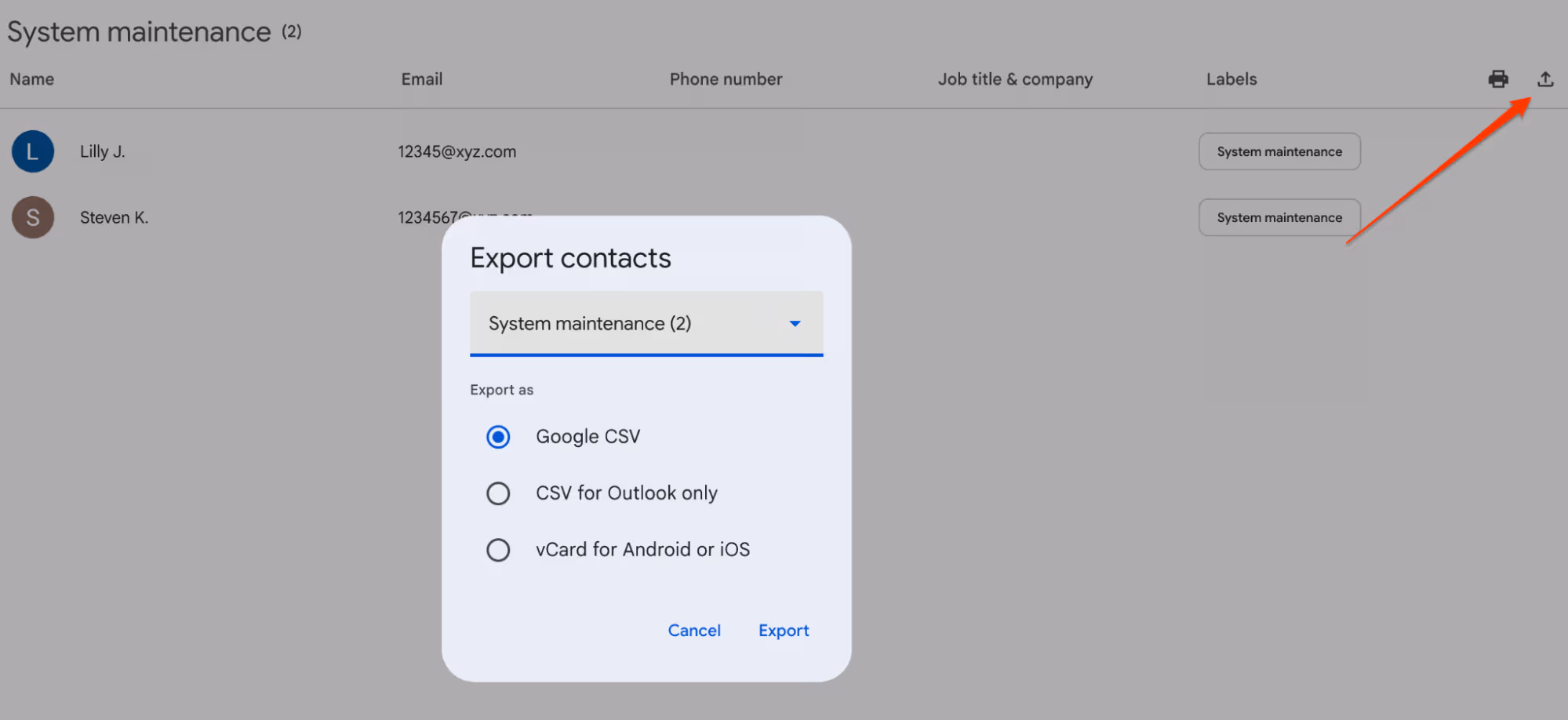 Source: Gmail screenshot